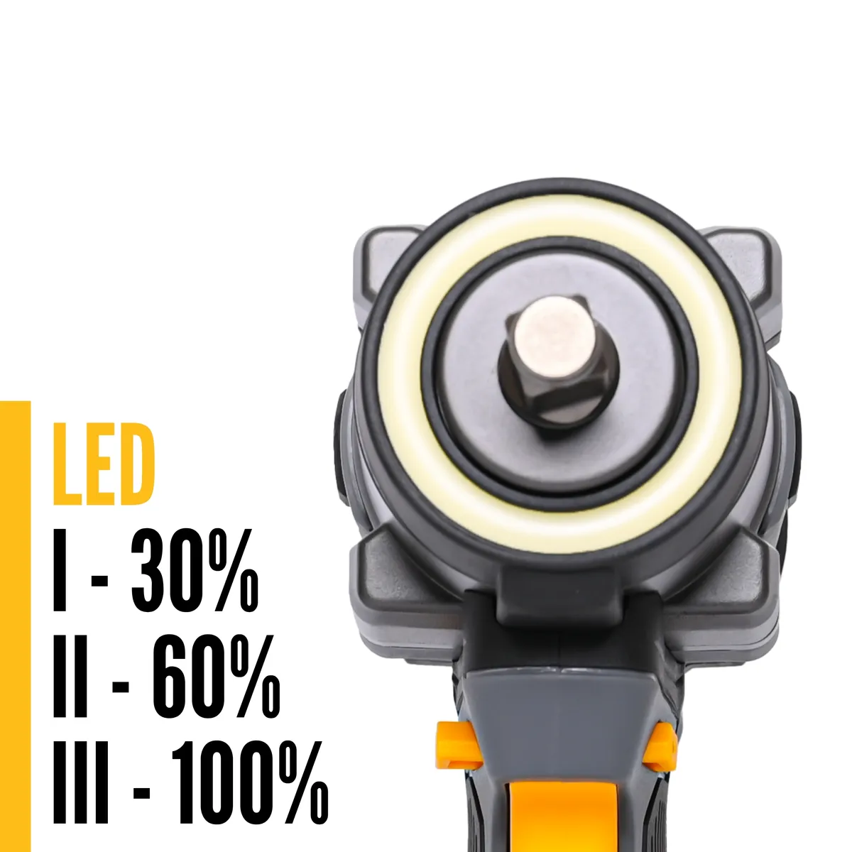 Klucz udarowy BESTEN BE0002892 -oświetlenie LED